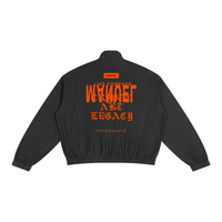 MANUEL Monogram Striped Track Jacket